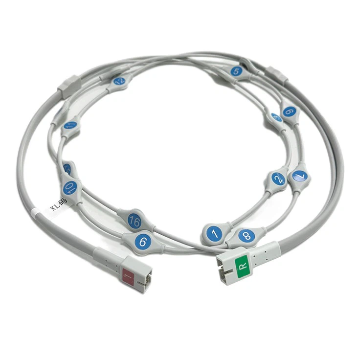 Томографија са електричном импедансом грудног коша Снимање плућа (ЕЛТ) 17 Леад Снап