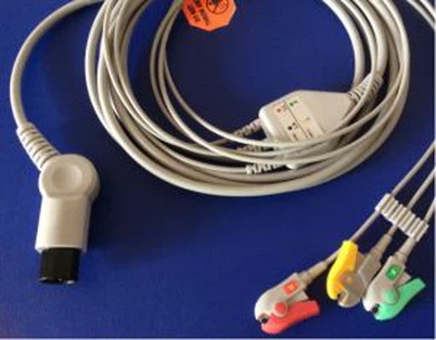 Компатибилни Голдваи УТ4000А 5леад ЕЦГ кабел, ИЕЦ / АХА, клип / Снап Фацтори Суппли