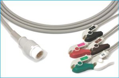 Philips 8pin 5-slojni EKG kabl sa kopčom